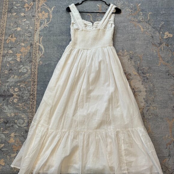 Abercrombie & Fitch Flowy White Dress XS NWOT - Picture 5 of 5